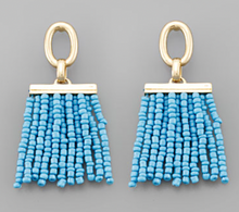 Load image into Gallery viewer, Beads Tassel Earrings
