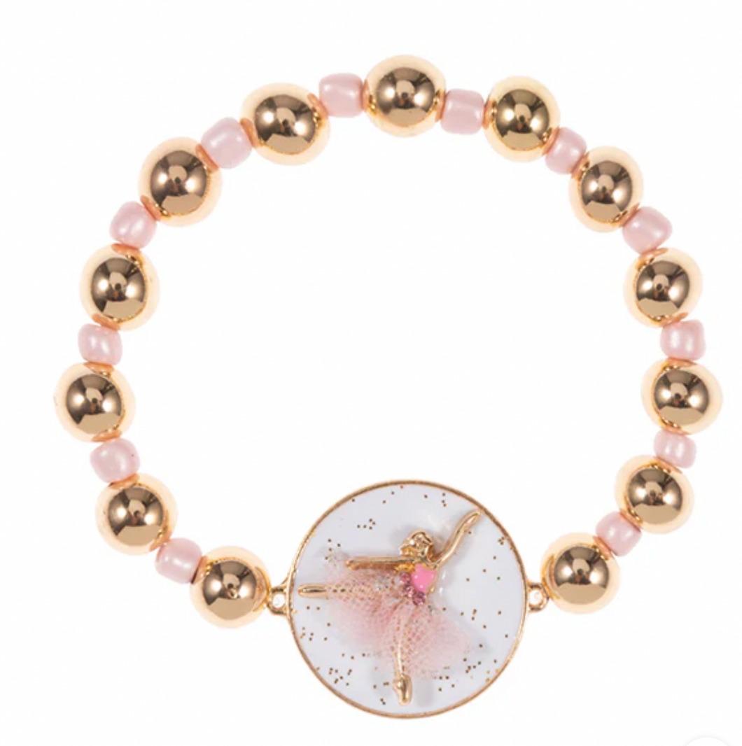 Round Ballerina Stretch Bracelet