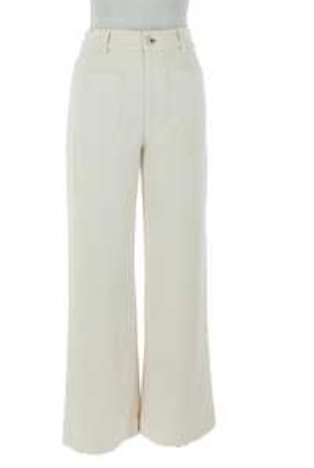 Cream Suede Pants