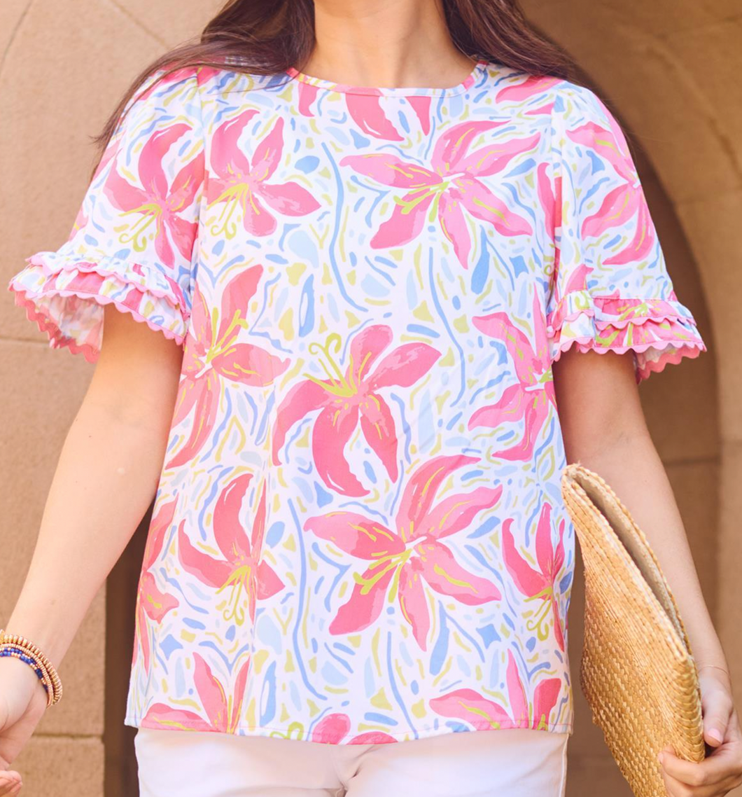 Cassidy Hibiscus Harmony - Mary Square