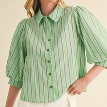 Load image into Gallery viewer, REAGAN STRIPE TOP
