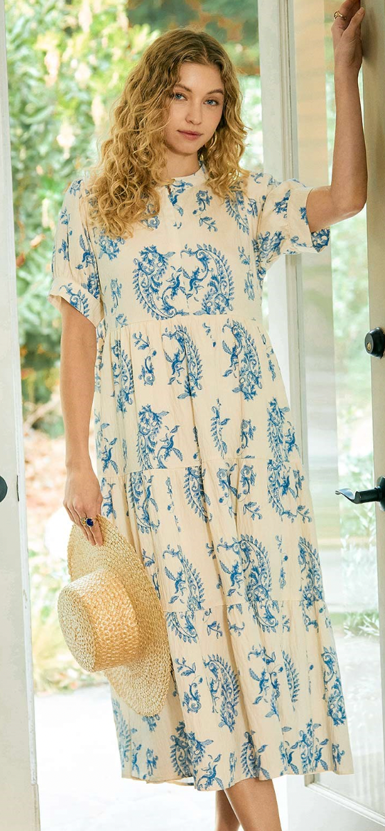 Bambi Dress-blue