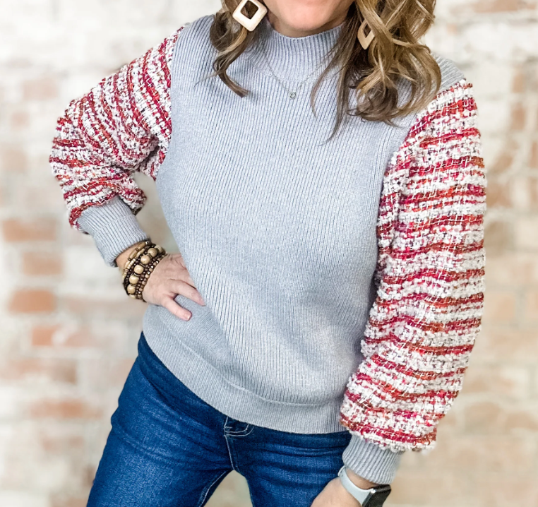 Annette Mixed Sweater