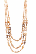 Load image into Gallery viewer, MULTISTRAND BEADED NECKLACE
