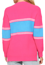 Load image into Gallery viewer, STRIPE CREWNECK SWEATER
