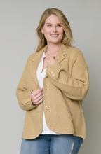 Load image into Gallery viewer, /Basket Weave Jacket - Curvy
