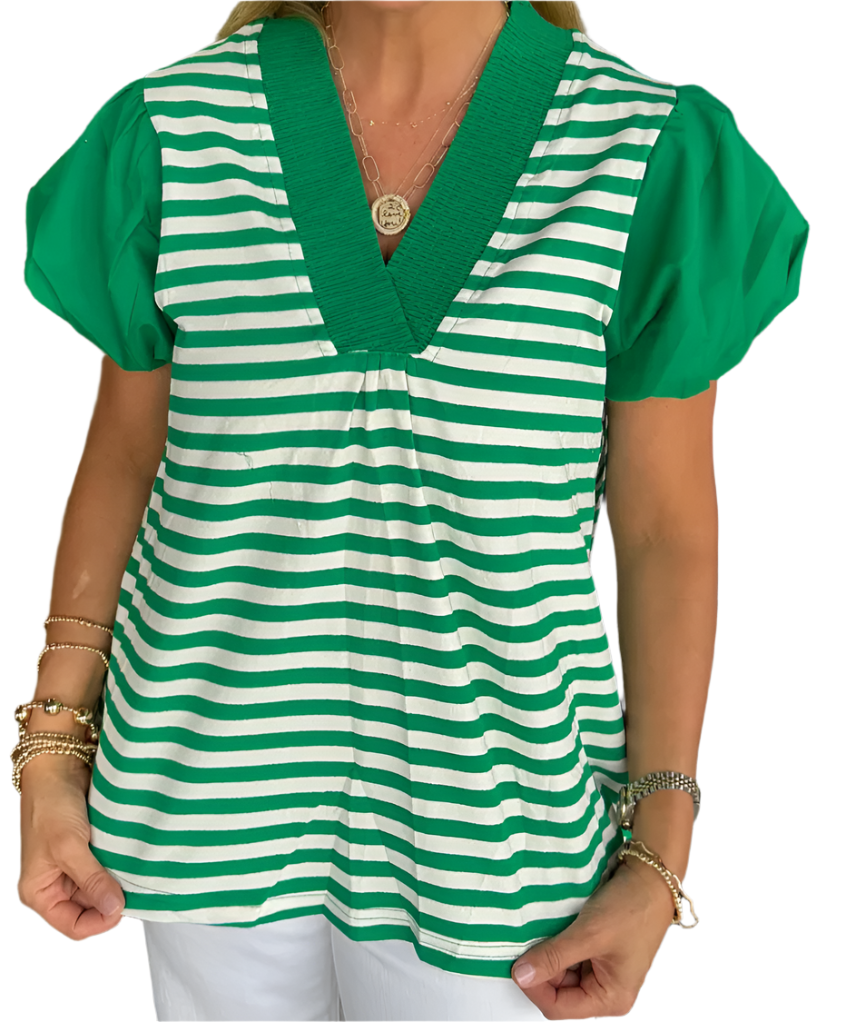 Lillian Stripe Top