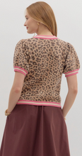 Load image into Gallery viewer, Pink + Leopard Top
