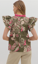Load image into Gallery viewer, / Pink Paisley Top

