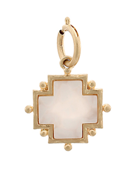 CROSS SCARF CHARM
