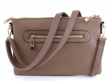 Load image into Gallery viewer, Ellen Three Compartment Wristlet Fashion Clutch/Crossbody
