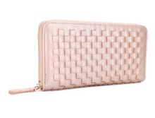 Load image into Gallery viewer, Yoona Woven Zip Wallet
