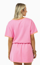 Load image into Gallery viewer, Pink &amp; Orange Scuba Skort Set
