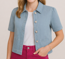 Load image into Gallery viewer, Jackie Denim Jacket
