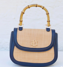 Load image into Gallery viewer, Jessica Handbag Natural Navy

