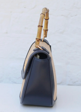 Load image into Gallery viewer, Jessica Handbag Natural Navy
