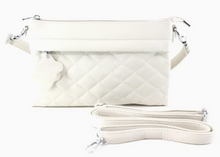 Load image into Gallery viewer, Dual-Carry Microfiber Leather Crossbody Bag
