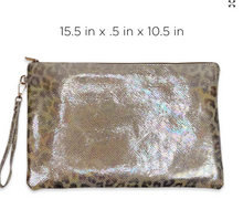 Load image into Gallery viewer, Signature VIP Duffel - Glimmer Leopard
