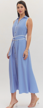 Load image into Gallery viewer, Harbor Chic Belted Dress
