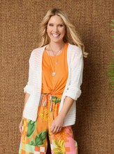 Load image into Gallery viewer, Tiara Open Weave Short Cardigan
