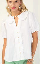 Load image into Gallery viewer, Darling Days Peter Pan Blouse
