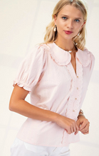 Load image into Gallery viewer, Darling Days Peter Pan Blouse
