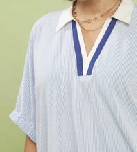 Load image into Gallery viewer, Nautical Stripe Top
