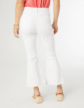 Load image into Gallery viewer, Janet Flare Crop Pant with Cuff
