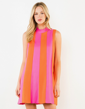 Load image into Gallery viewer, Sunset Pop Colorblock Dress – THML

