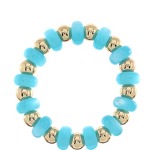 Load image into Gallery viewer, Color Bead &amp; CCB Ball Bracelet
