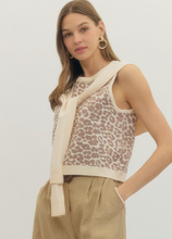 Load image into Gallery viewer, Leopard Knit Top
