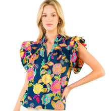 Load image into Gallery viewer, Janice Floral Top-THML
