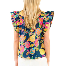 Load image into Gallery viewer, Janice Floral Top-THML
