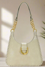 Load image into Gallery viewer, Chain Detail Satchel Bag
