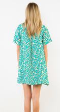 Load image into Gallery viewer, THML Short Sleeve Patterned Dress
