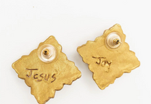Load image into Gallery viewer, Ellie Turquoise Studs
