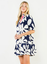 Load image into Gallery viewer, Geometric Pattern Short Dress
