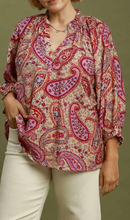 Load image into Gallery viewer, Tabitha Paisley Top
