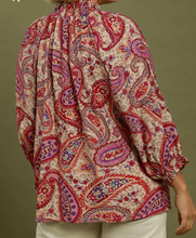 Load image into Gallery viewer, Tabitha Paisley Top

