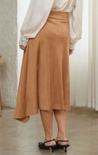Load image into Gallery viewer, Faux Suede Skirt
