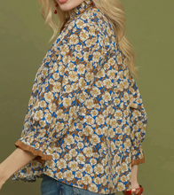 Load image into Gallery viewer, Ruffle Floral TOP
