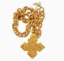 Load image into Gallery viewer, Gold Chain with Esther Multi Gem
