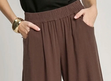 Load image into Gallery viewer, Frayed Hem Wide-Leg Pants
