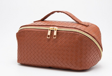 Load image into Gallery viewer, The Juliette Woven VMakeup Bag
