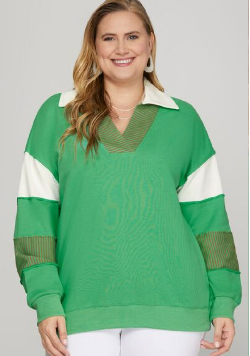 / Curvy Jocelyn Pullover