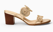 Load image into Gallery viewer, Jack Rogers - Lauren Leather Mid Block Heel
