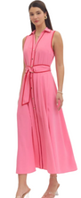 Load image into Gallery viewer, Harbor Chic Belted Dress
