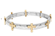 Load image into Gallery viewer, Cross Casting Station Bracelet

