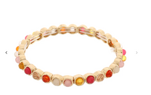 Load image into Gallery viewer, Stone Station Bracelet  MULTIPLE COLORS
