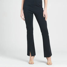 Load image into Gallery viewer, Clara Sunwoon Kick Front Slit Pant: Black
